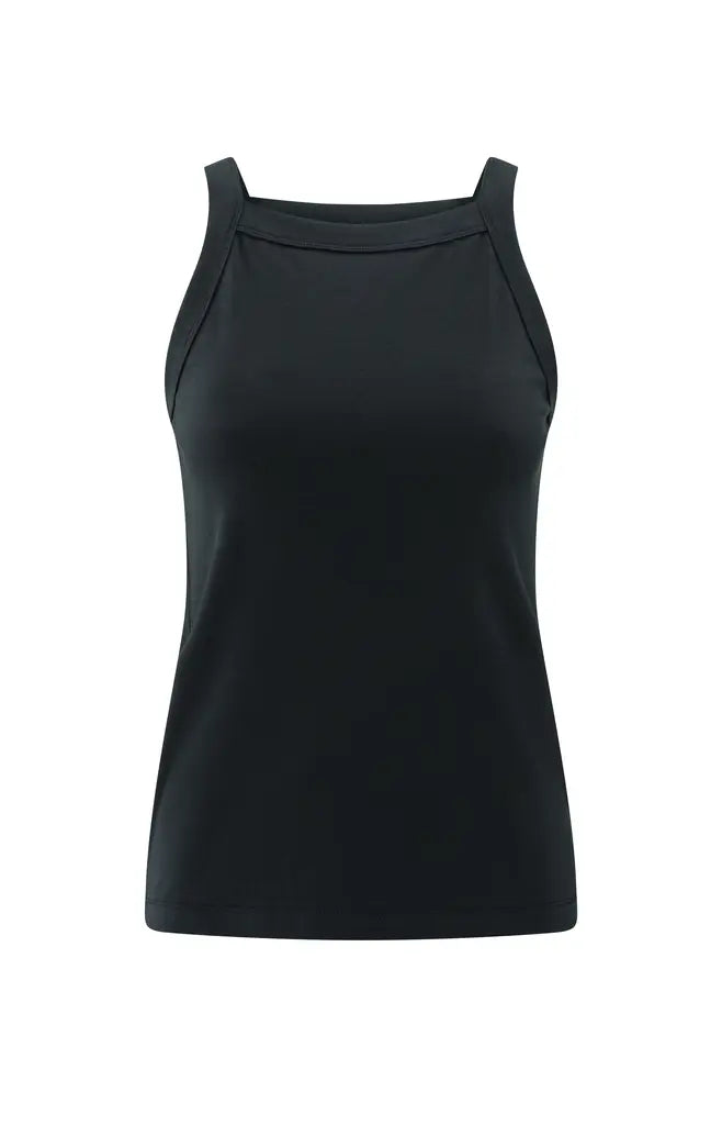 Yaya Top Washed Black