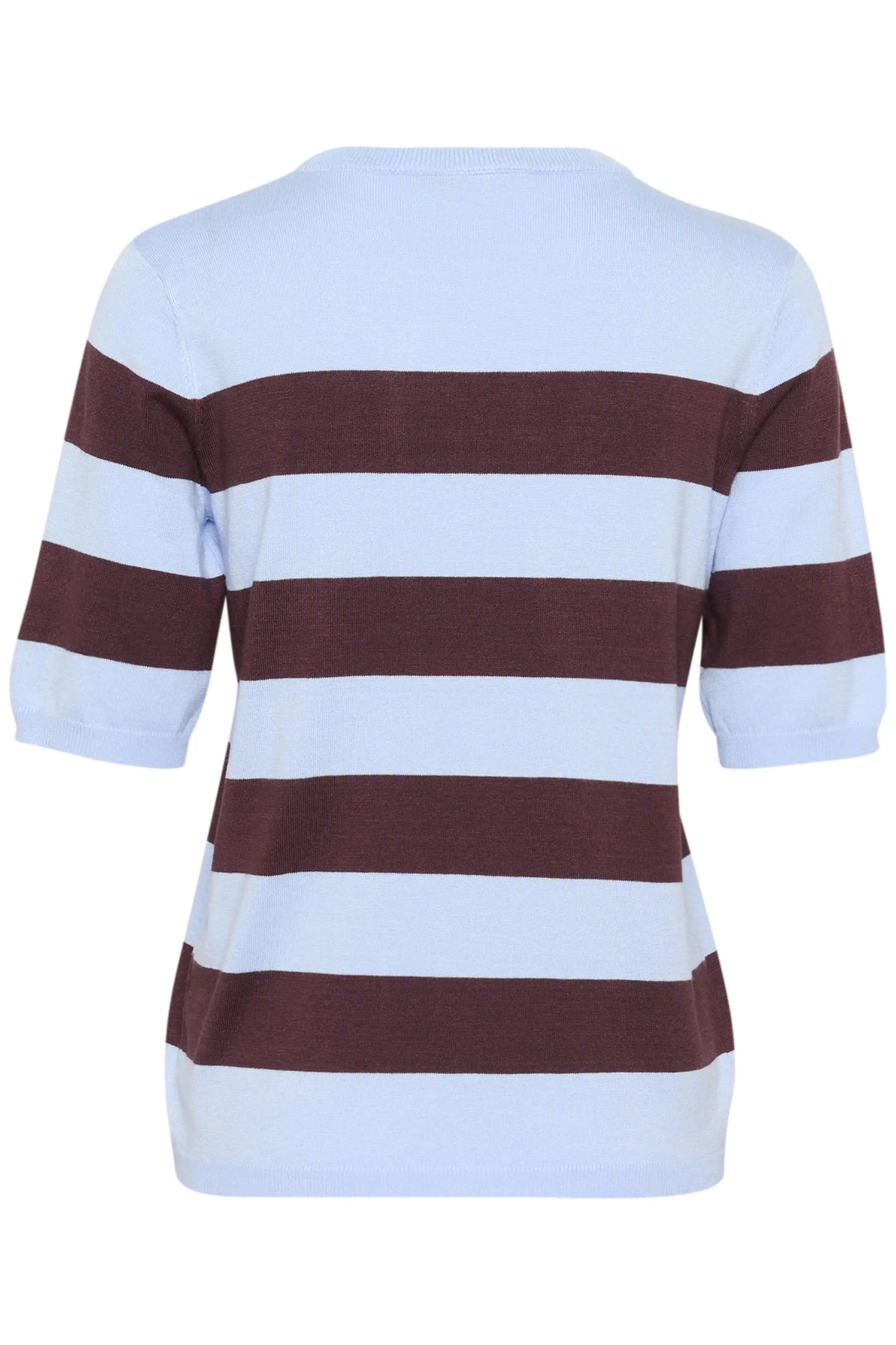 KAFFE Kurzarmpullover KAlizza in der Farbe Windsurfer/Fudge