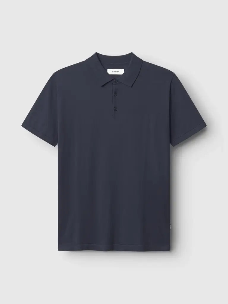 Gabba Polo-Shirt Benson SS Night Sky