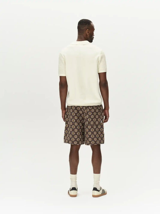 Gabba Polo Hemnd Geno Resort SS Ecru Light