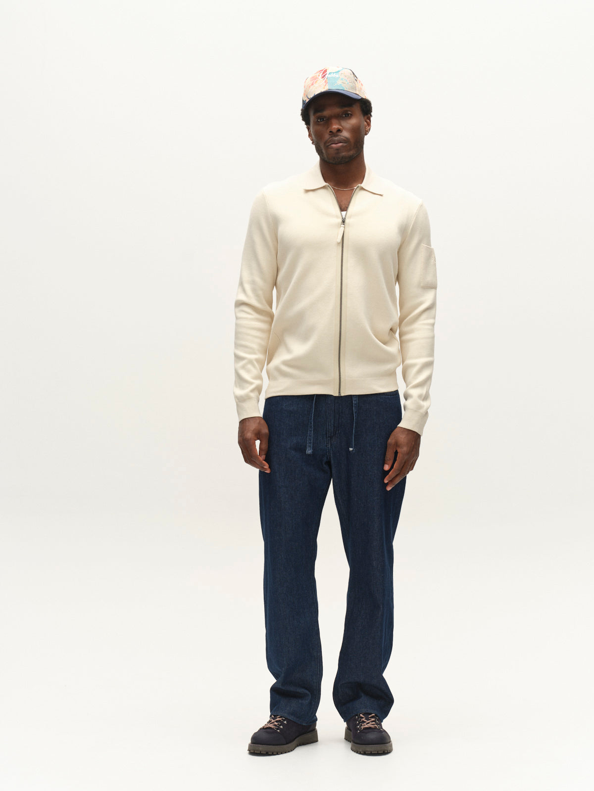 Gabba GABadriel Zip Lume LS Knit in der Farbe Birch