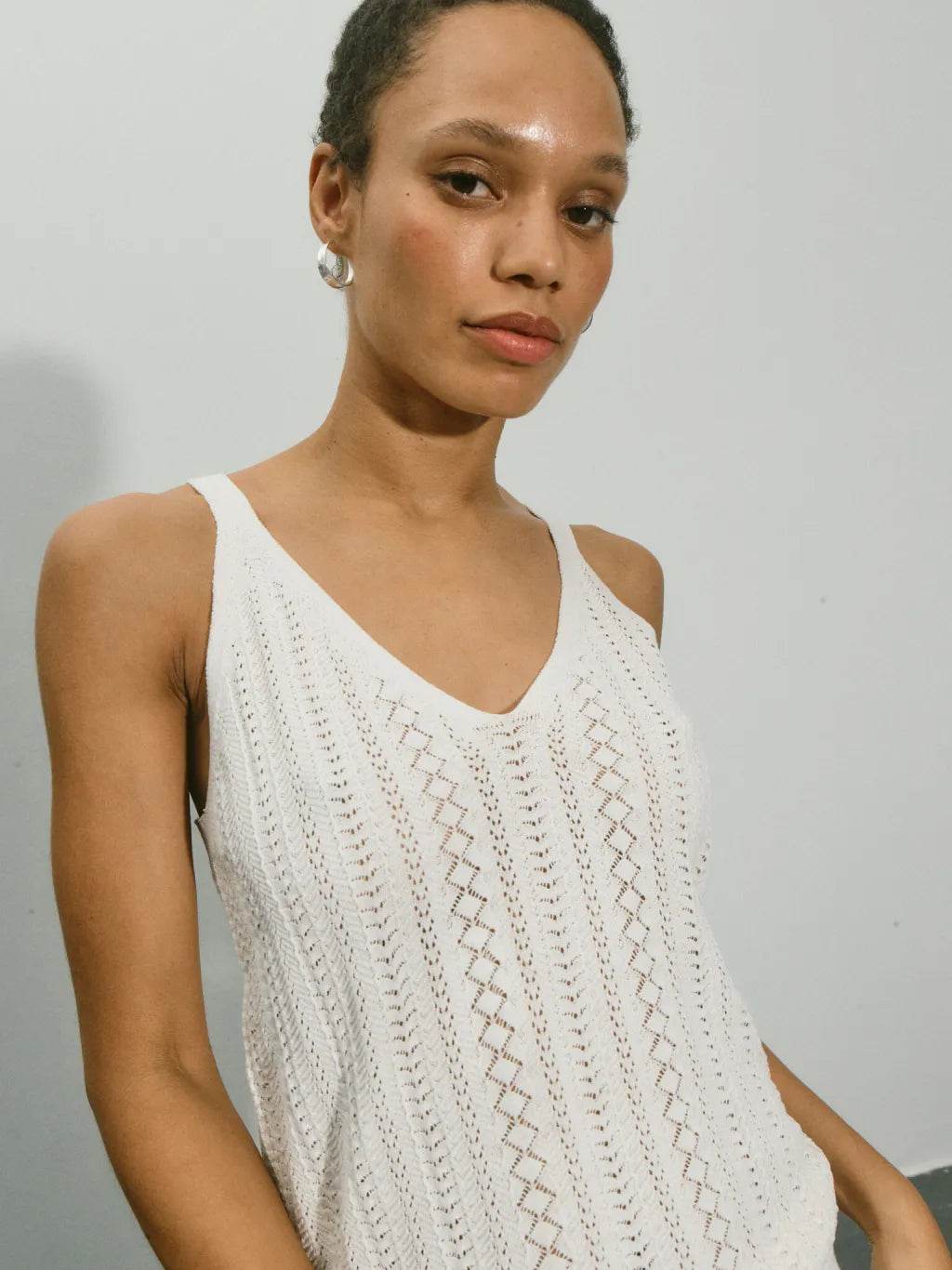 Mos Mosh Cressida Melange Knit Top