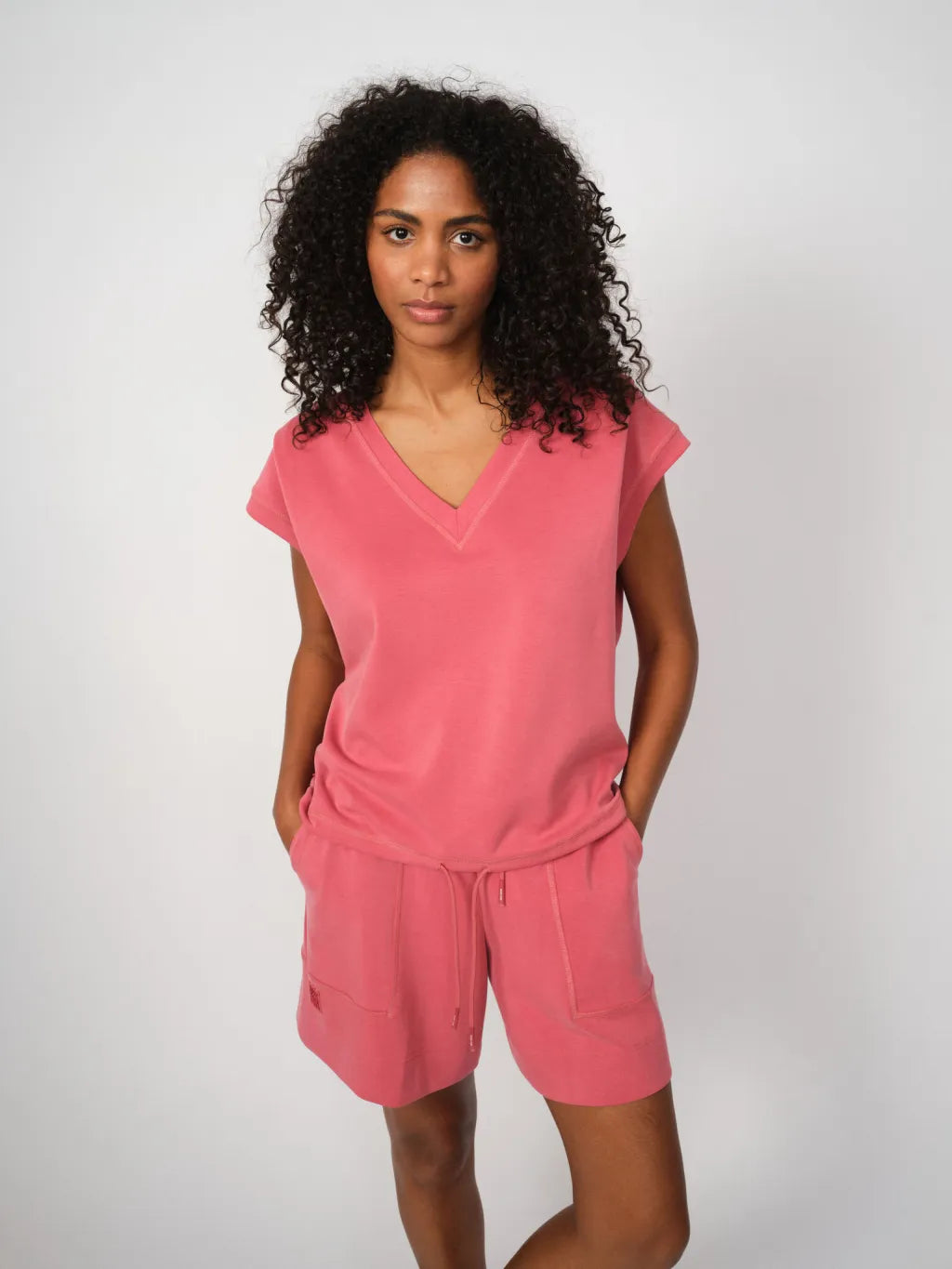 Mos Mosh Sweatshorts Faded Rose