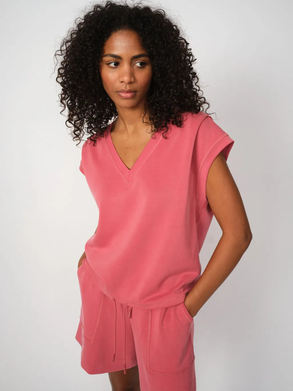 Mos Mosh Sweatshirt Faded Rose
