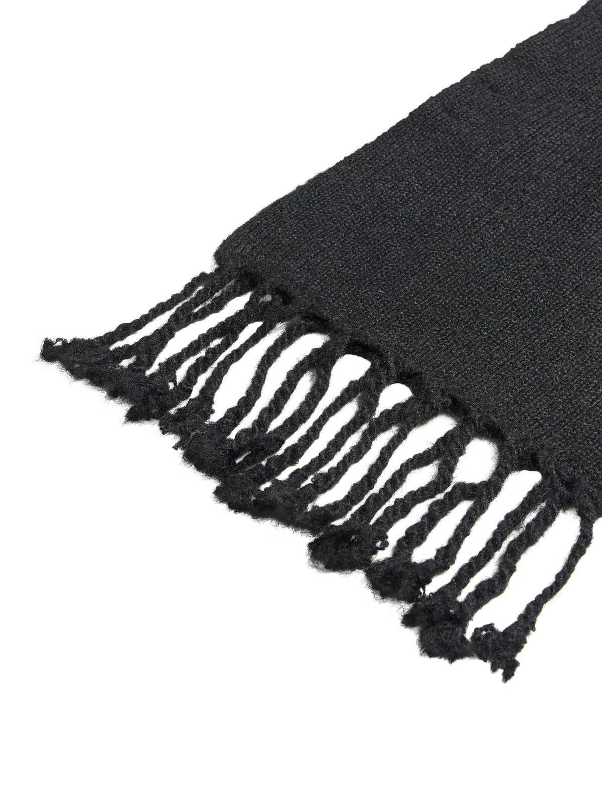 Vila Strickschal New Knit Scarf in Black Beauty