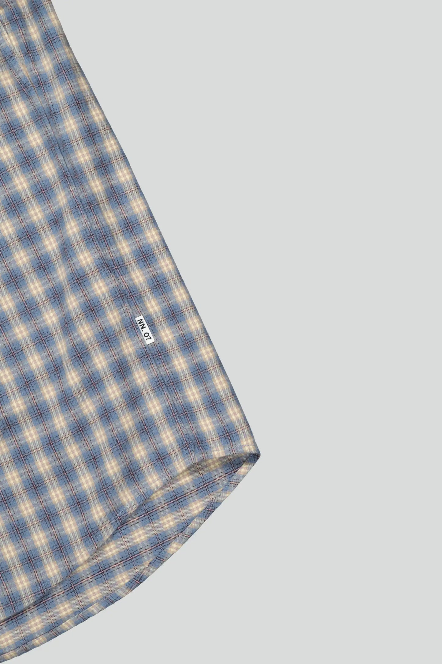 NN.07 Hemd Deon in der Farbe Blue Check