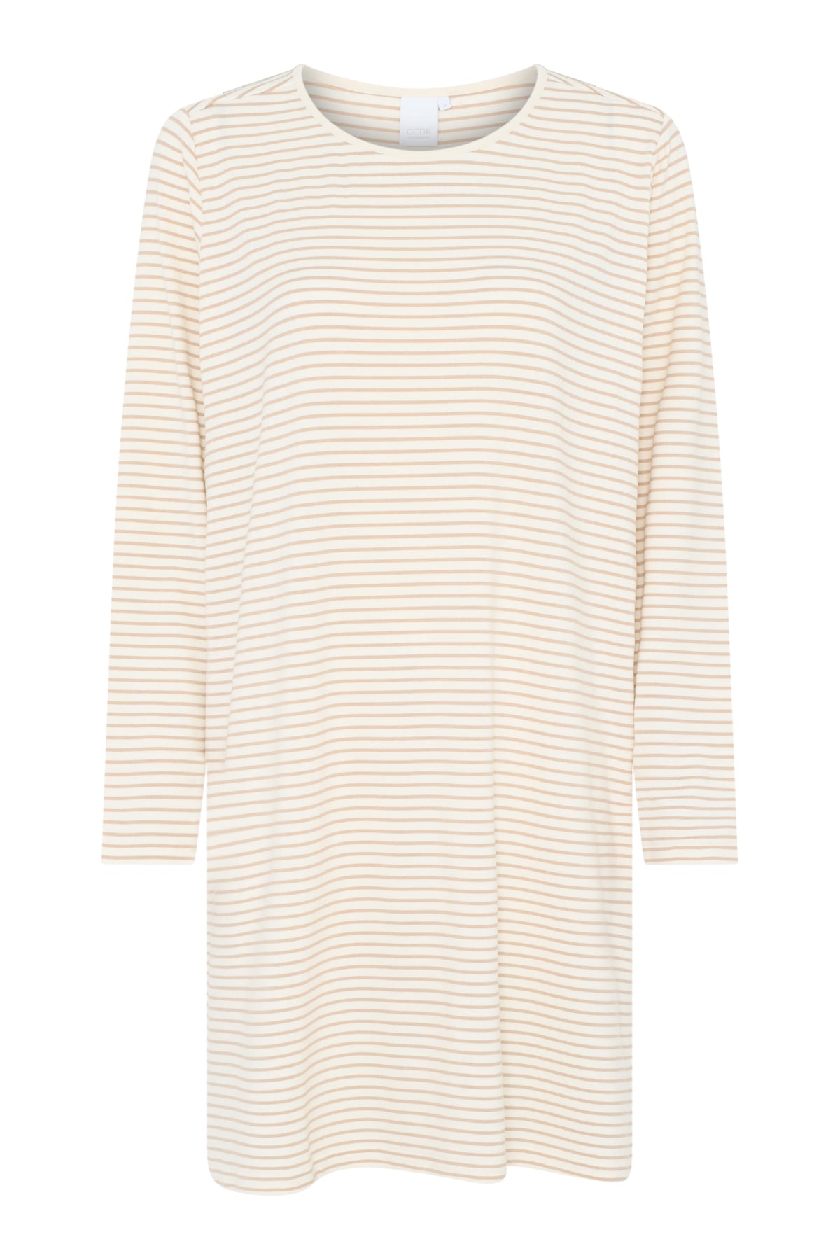 CCDK Bea L/S Dress Cement Stripe