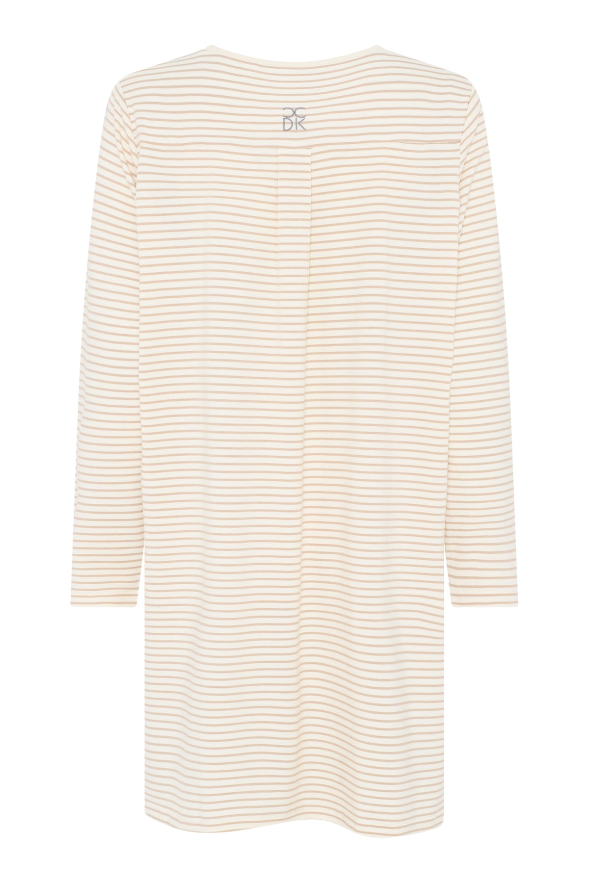 CCDK Bea L/S Dress Cement Stripe