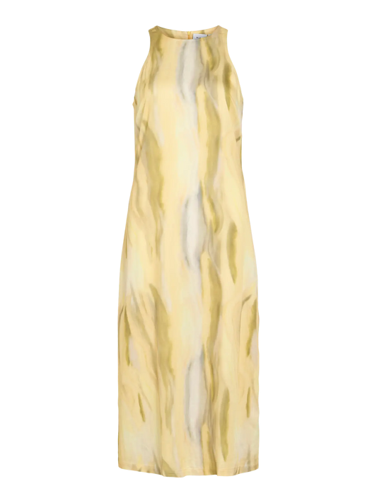 Vila Kleid Pale Banana