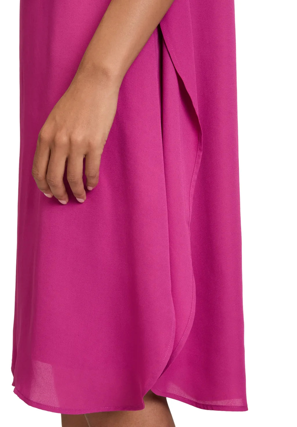 Cartoon Chiffonkleid Festival Fuchsia