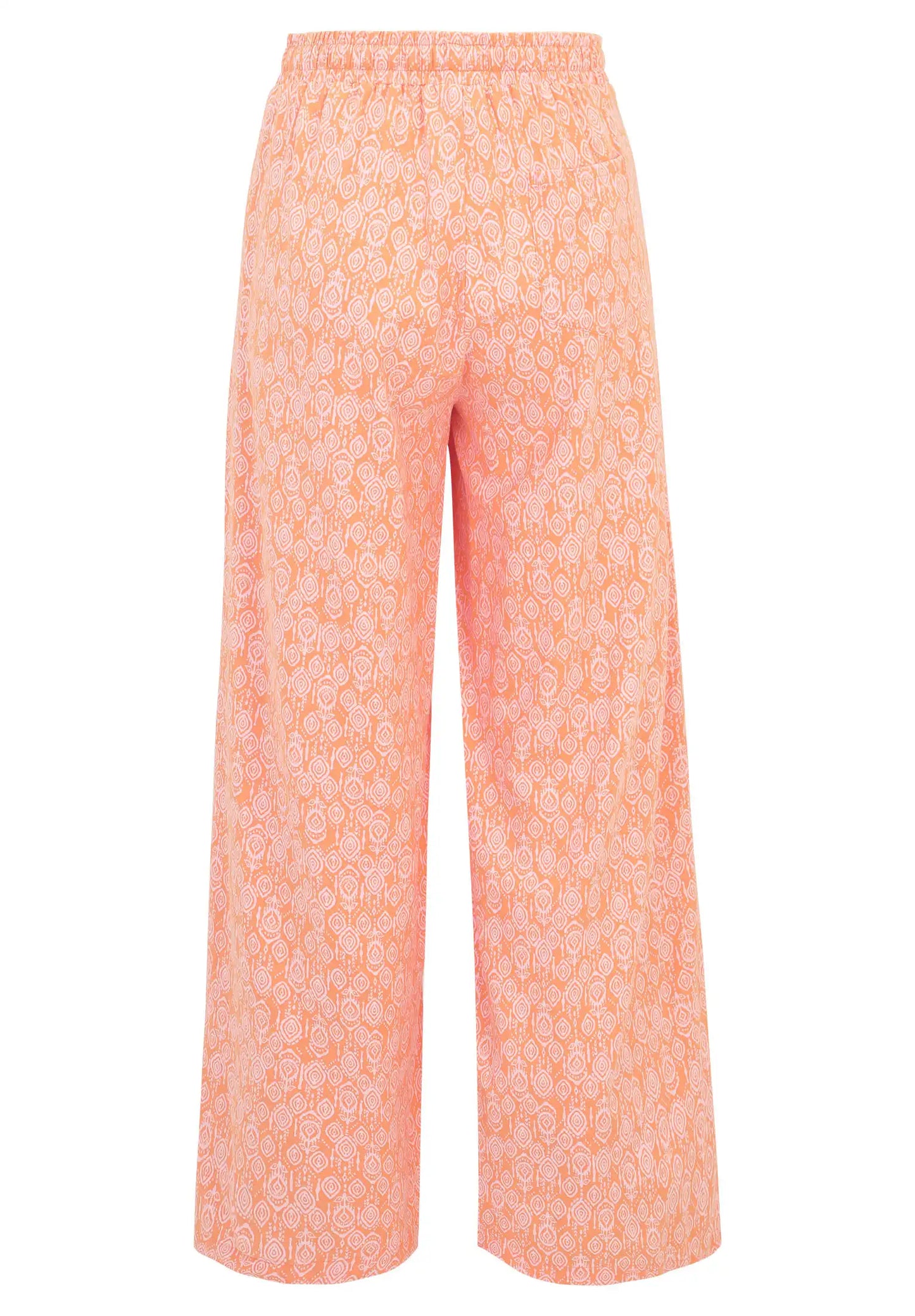 Cartoon Leinenhose Pink/Apricot