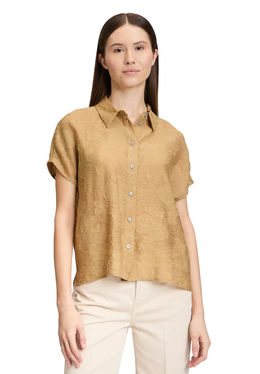 Cartoon Bluse Antique Bronze