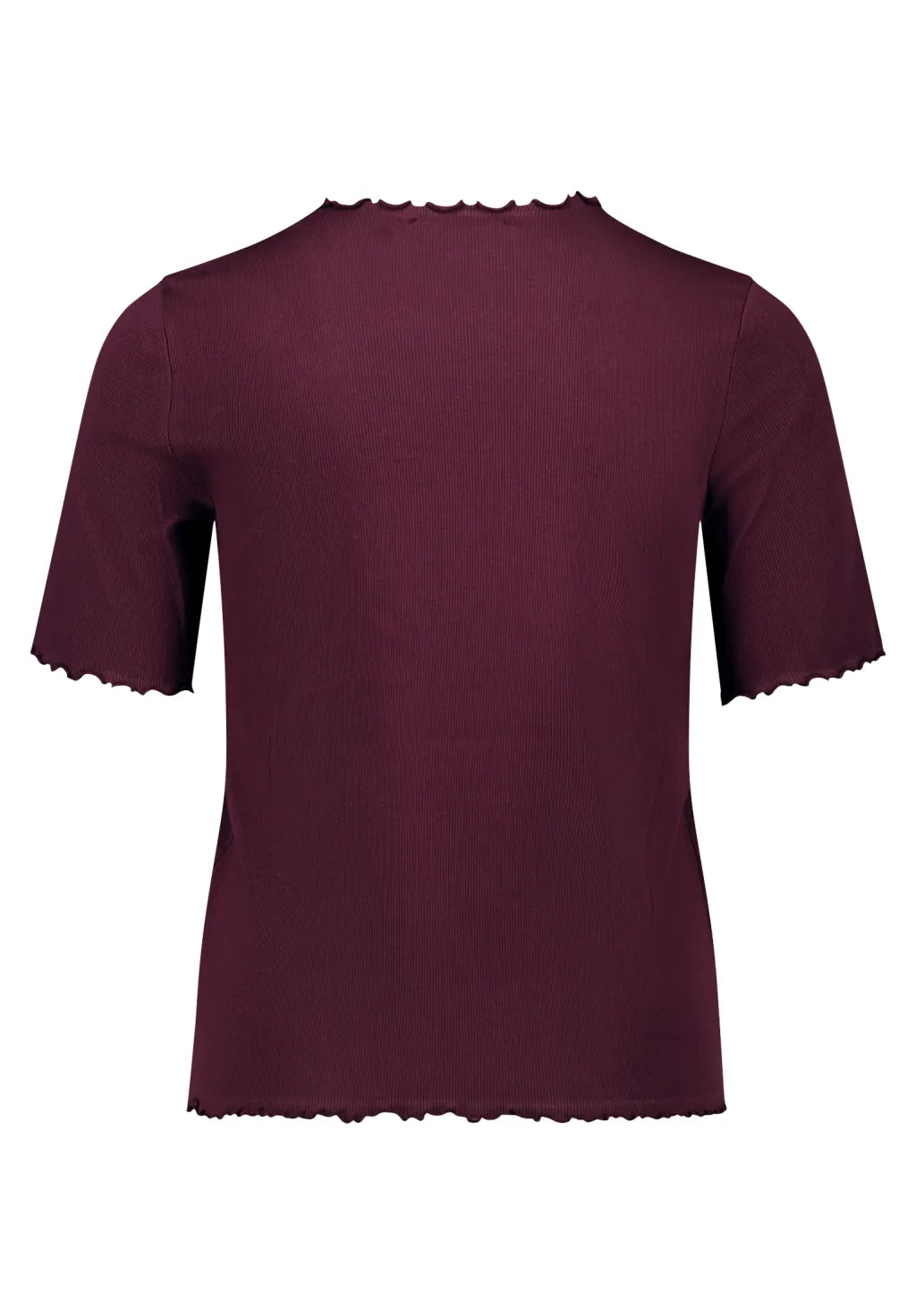 Cartoon Halbarm-Shirt Dark Aubergine