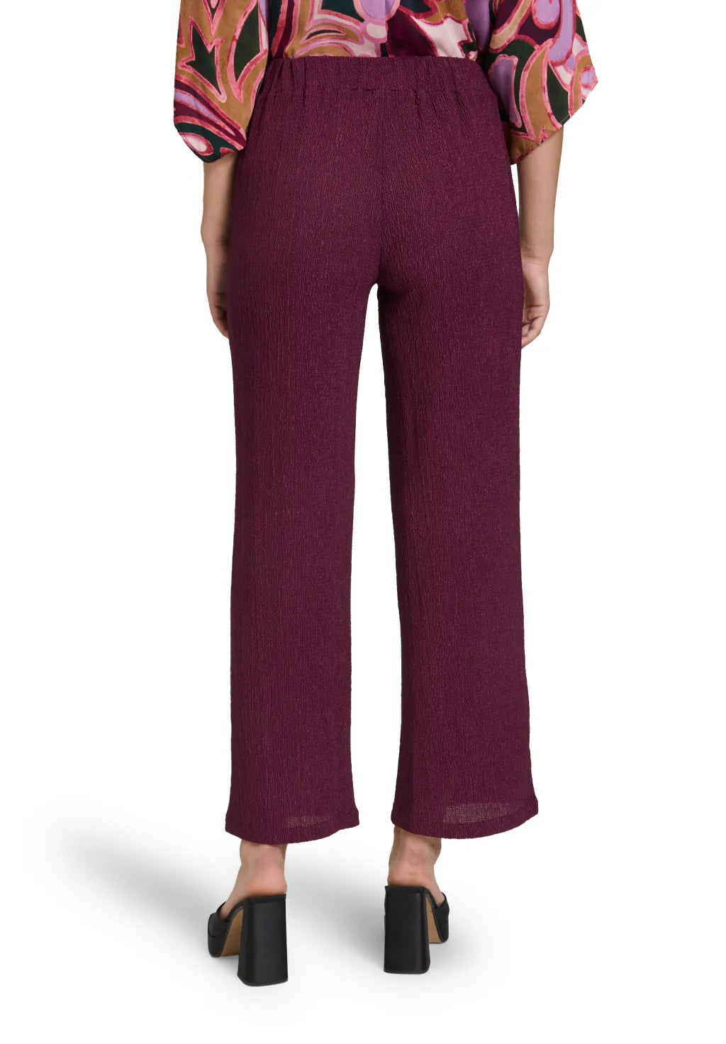 Cartoon Hose Dark Aubergine