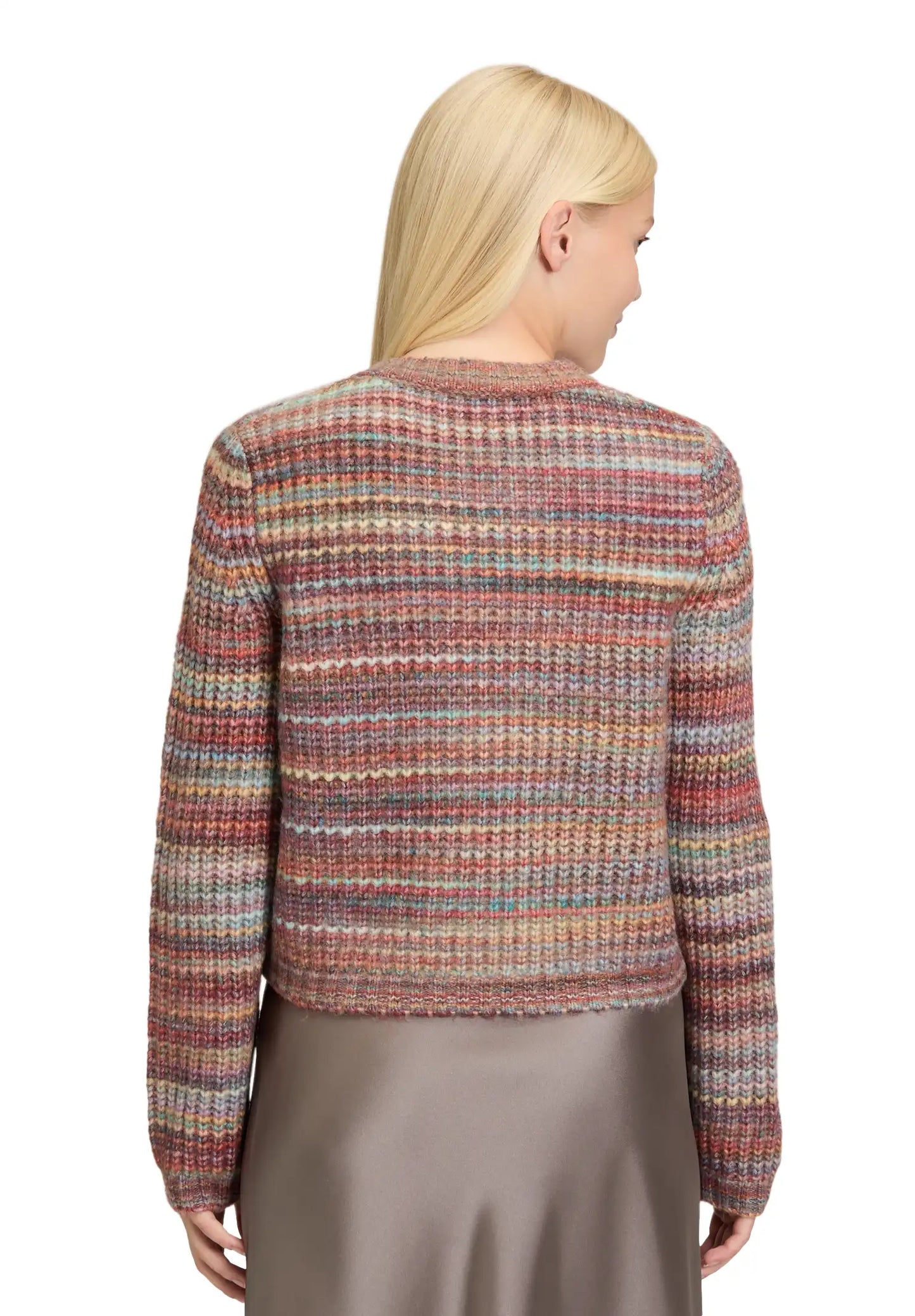 Cartoon Strickjacke Bunt