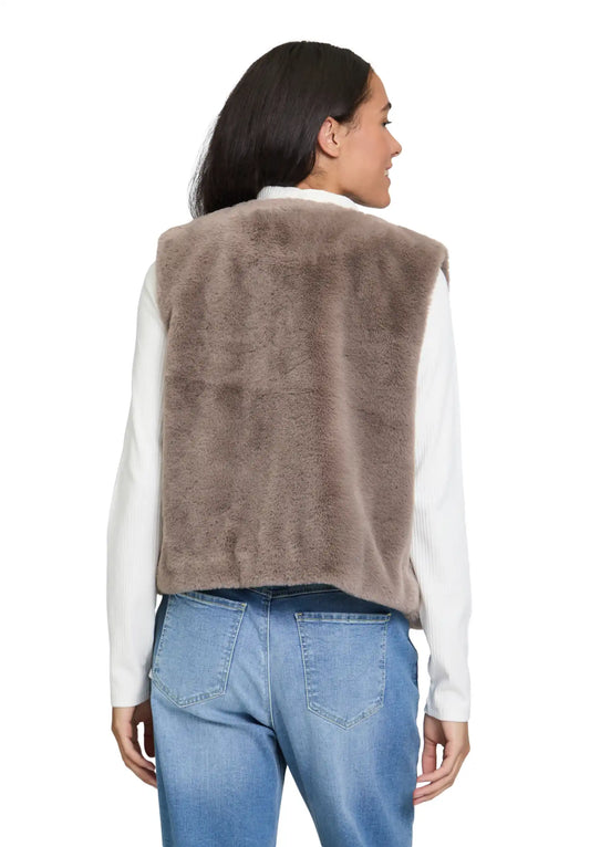 Cartoon Plüsch-Weste Ärmellos Mud