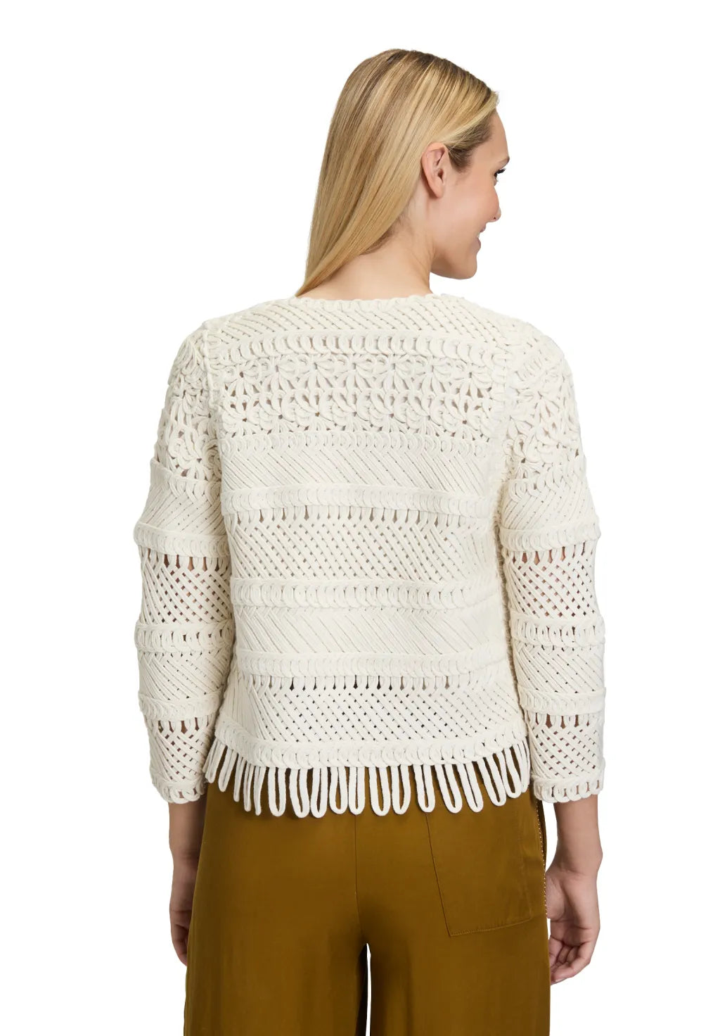 Cartoon Casual-Strickjacke Beige