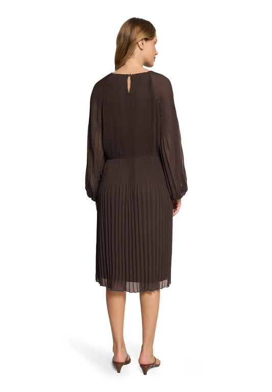 Cartoon Kleid Kurz 1/1 Arm in der Farbe Braun