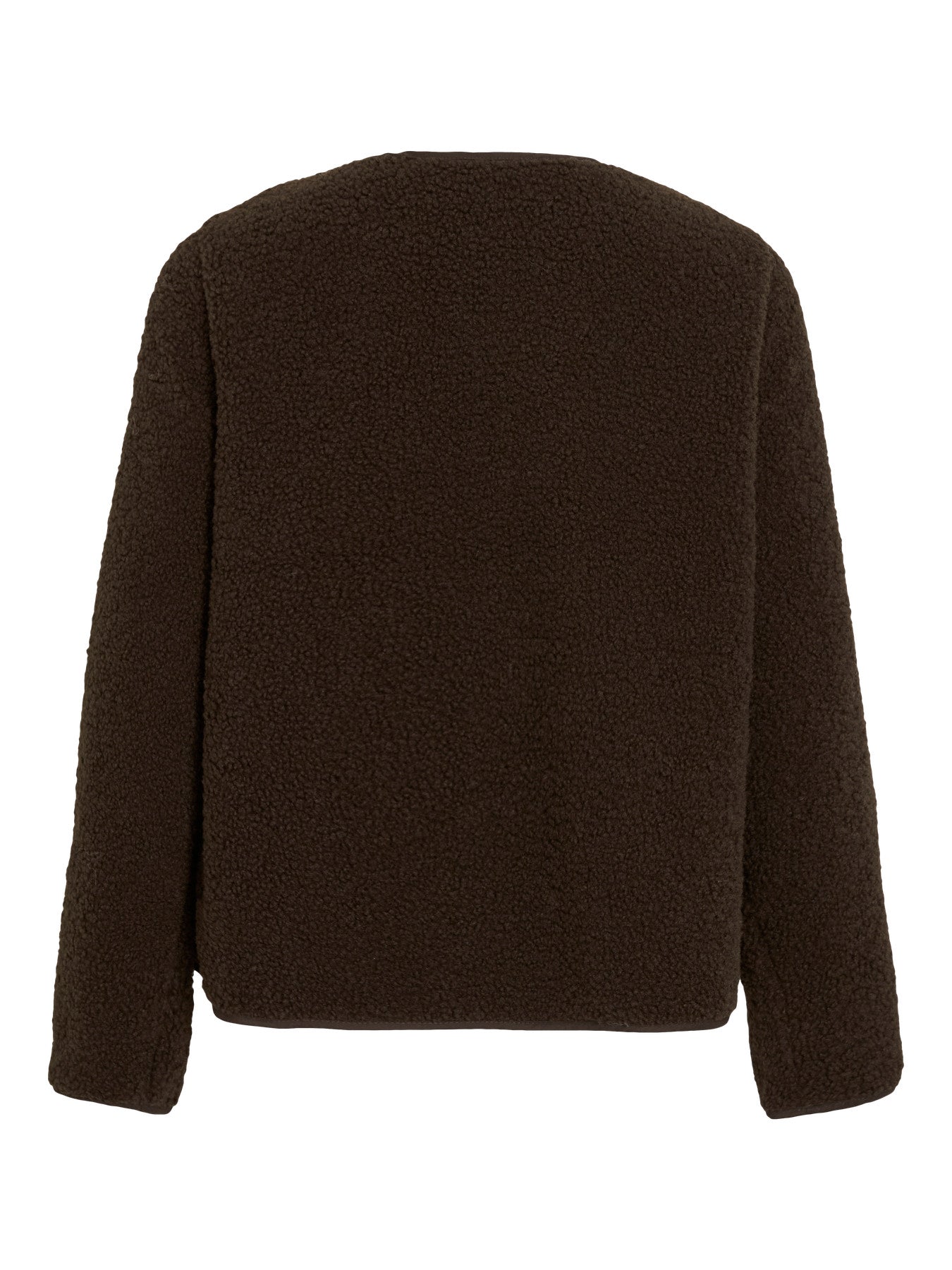 Vila Jacke Teddy Coffee Bean