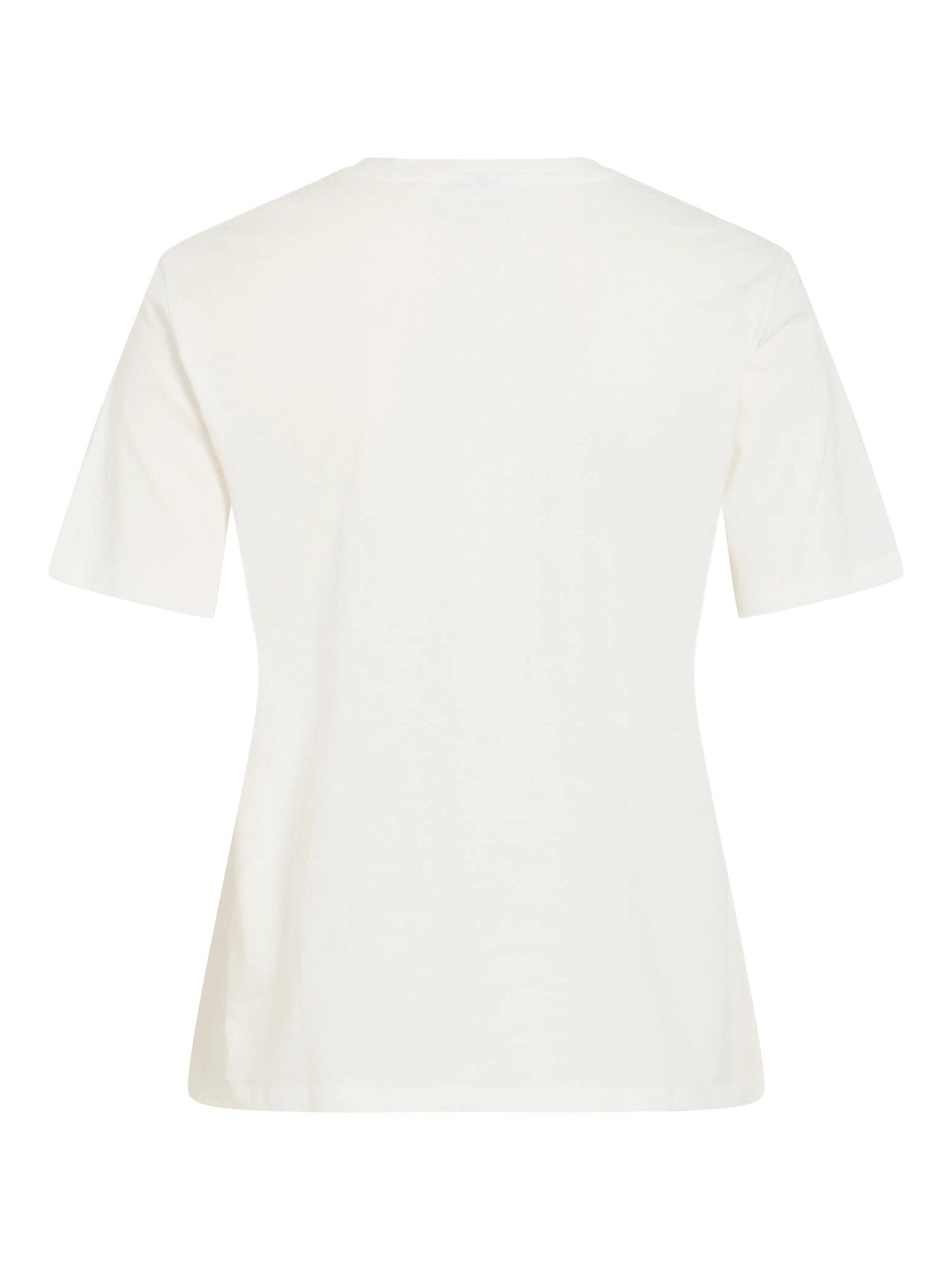 Vila Top Viangala Kurzarm Printed T-Shirt - Snow White BLUE FLOWER