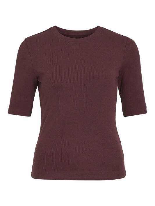 Rouge Edit Rouhelena 2/4 O-Neck TEE Shirt