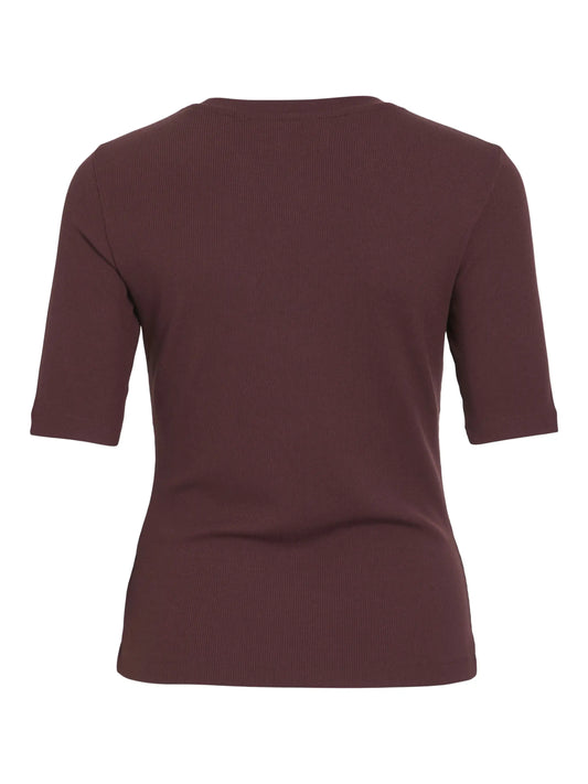Rouge Edit Rouhelena 2/4 O-Neck TEE Shirt