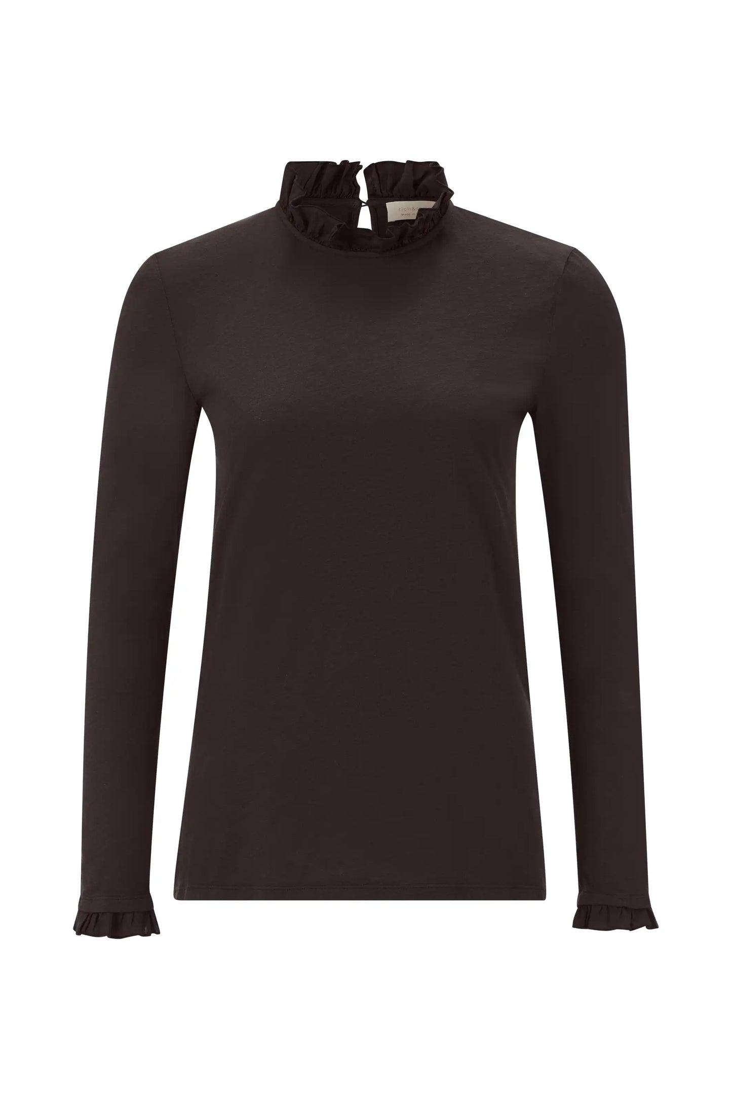 Rich and Royal Longsleeve in der Farbe Dark Chocolate
