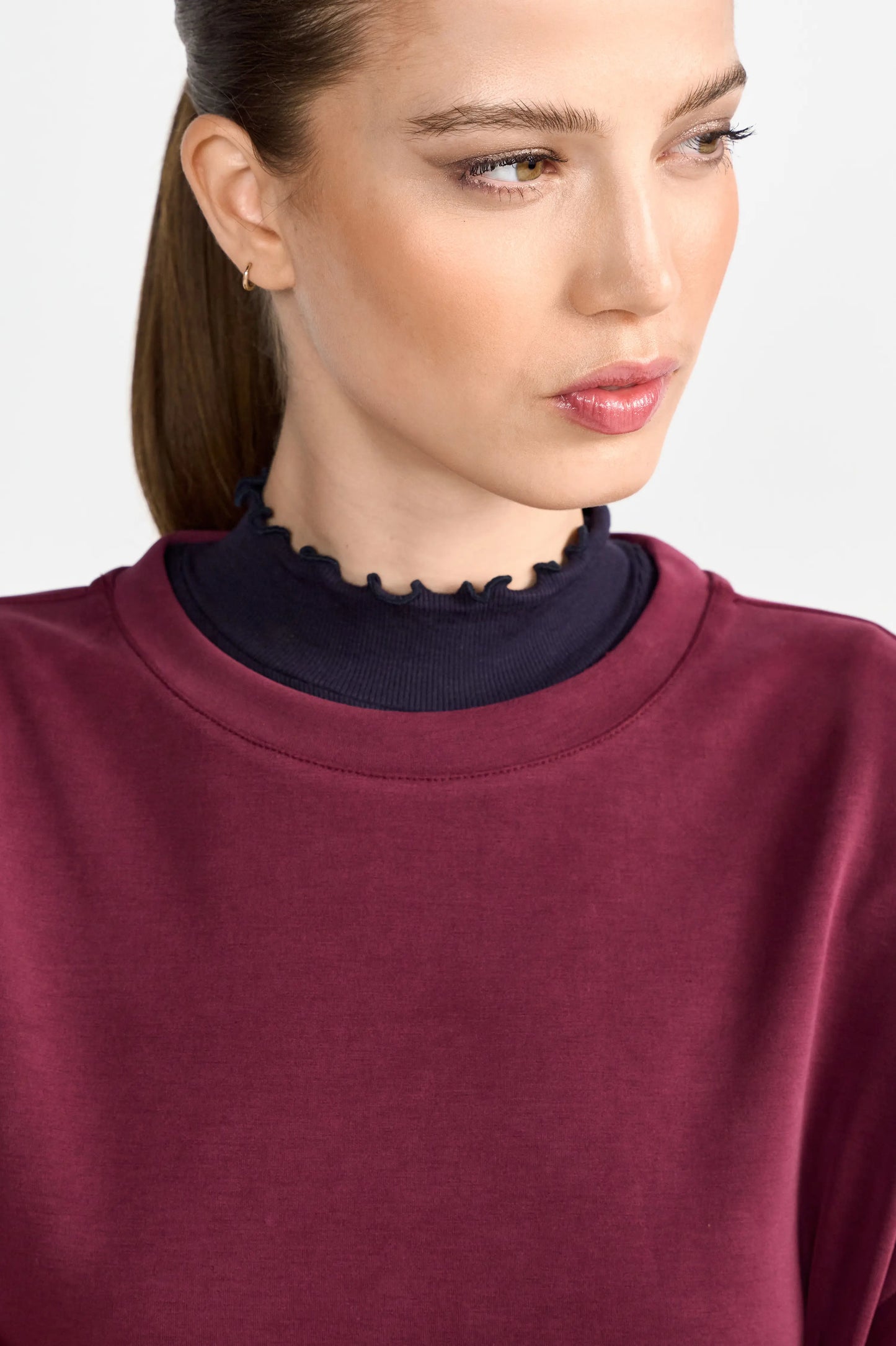 Rich & Royal T Peached Shirt Ruby Glow