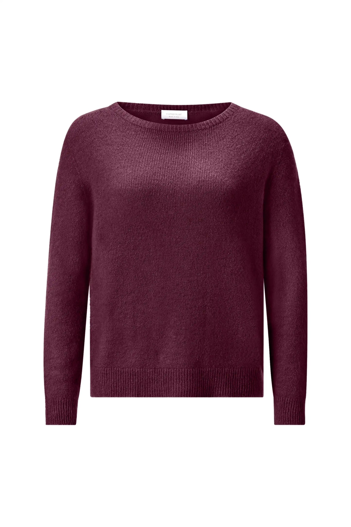 Rich & Royal Pullover Cozy Crew Ruby Glow