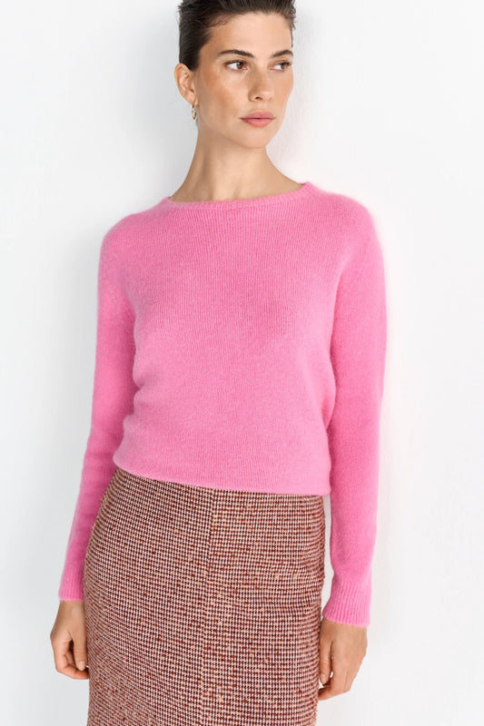 Rich & Royal Pullover Cozy Crew Pink Radiance