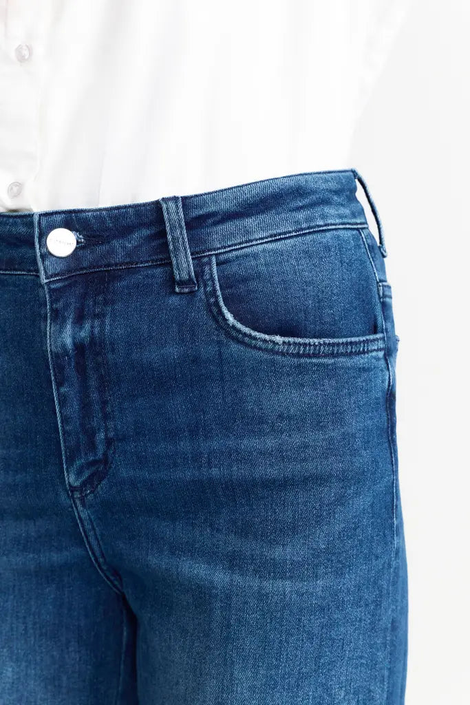 Rich & Royal Jeans Marlene Culotte Forever Blue
