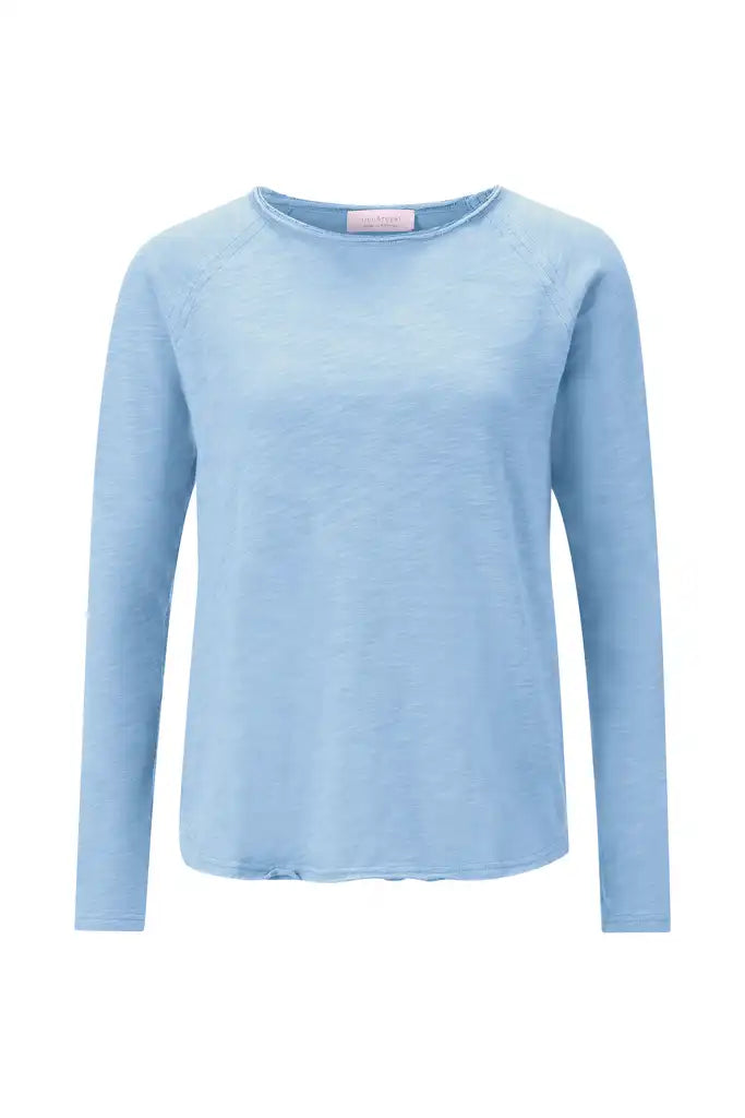 Rich Royal Organic Heavy Jersey Longsleeve in der Farbe Open Air