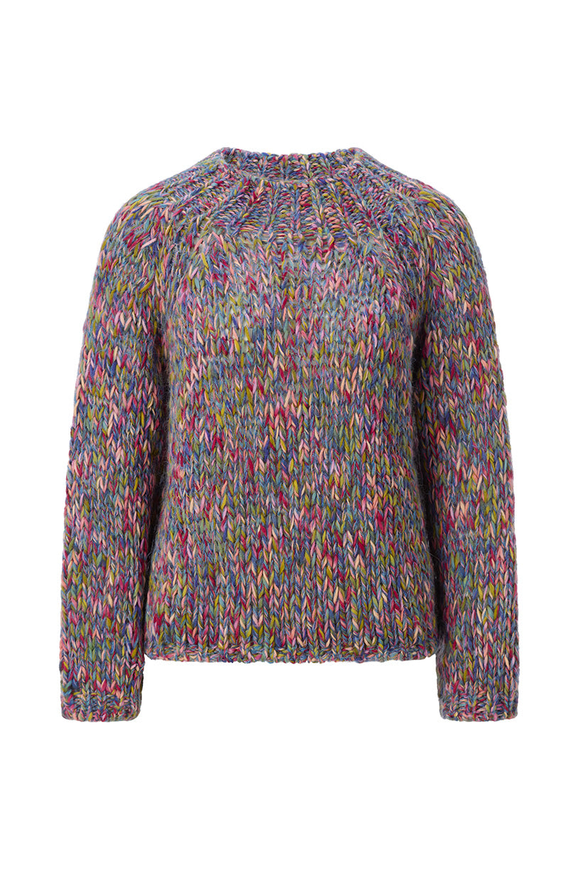 Rich & Royal 2608 Multi Sweater Misty Blue