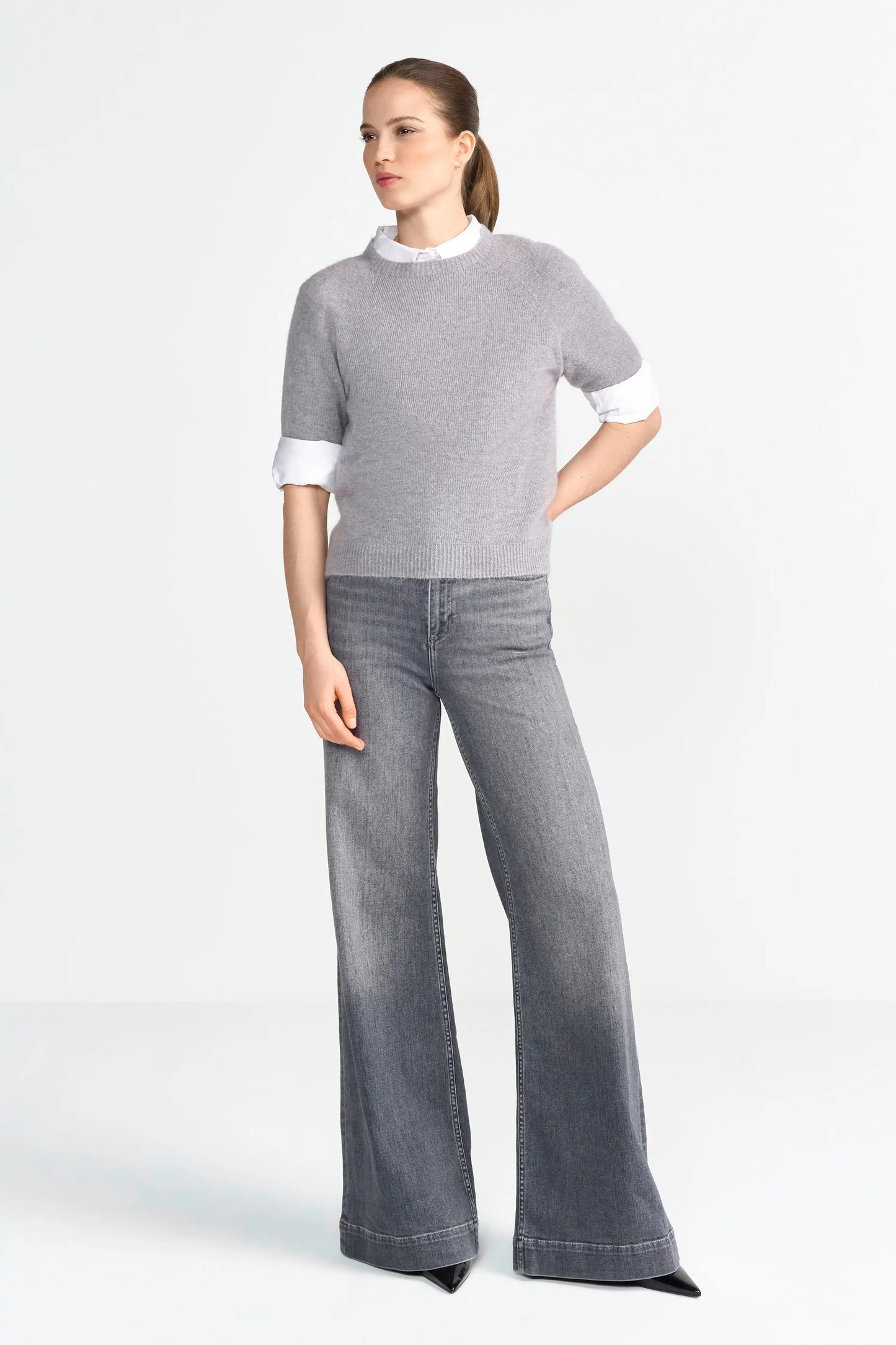 Rich & Royal Marlene Jeans Light Grey Denim