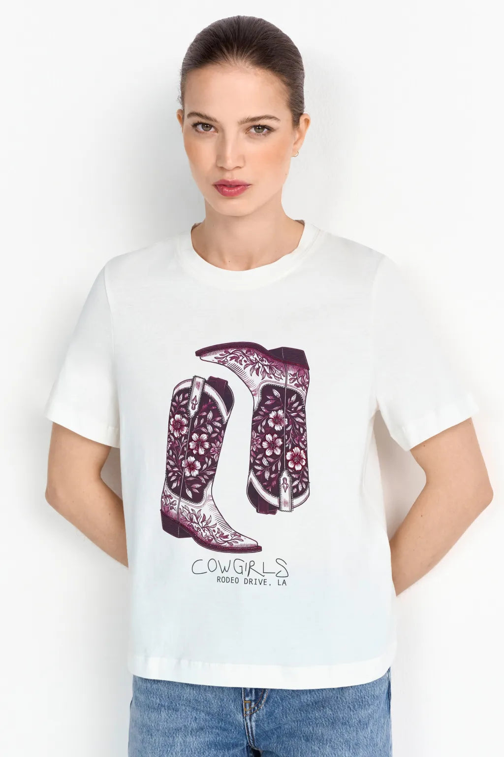 Rich & Royal T-Shirt Pearl White