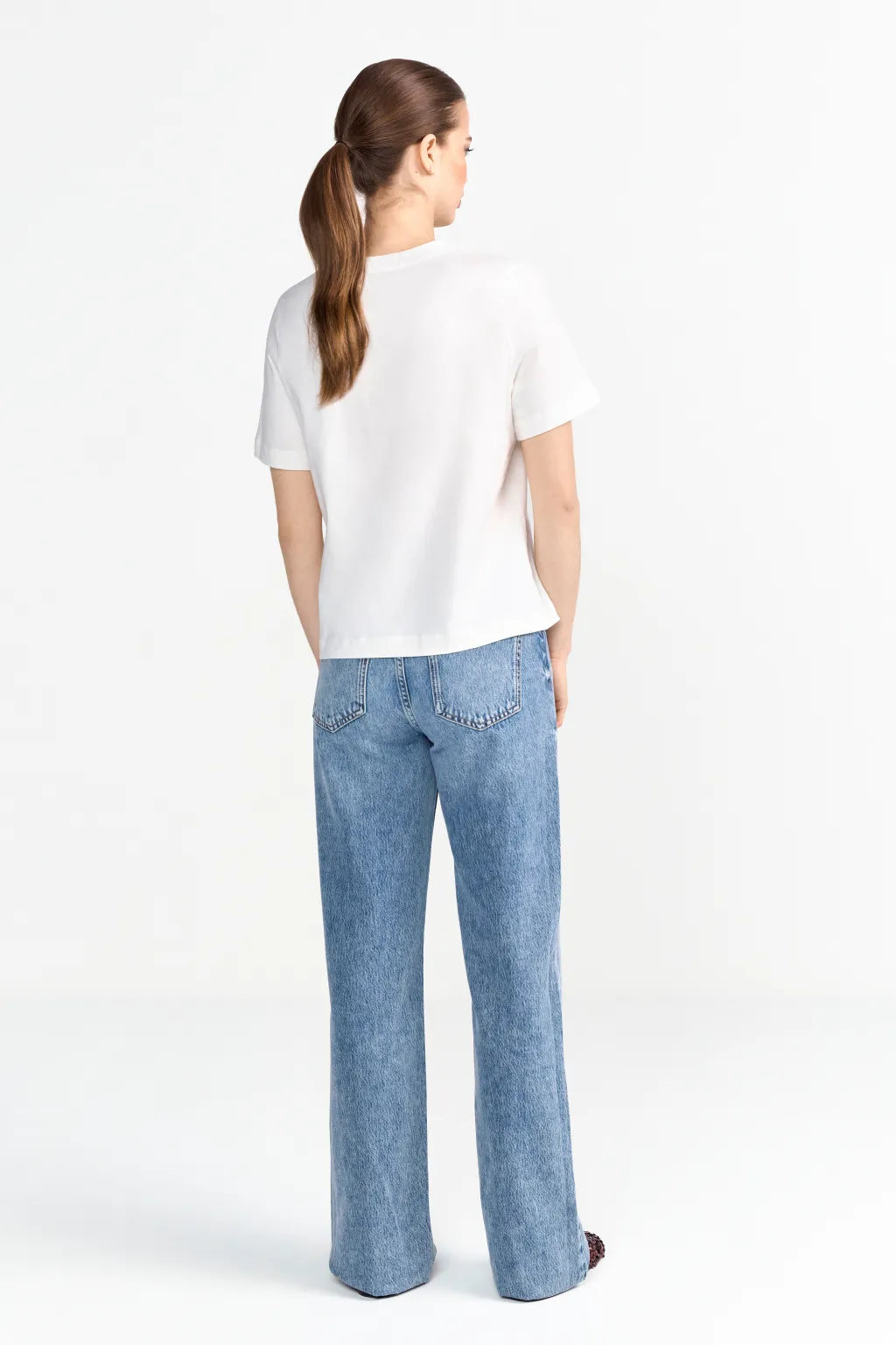 Rich & Royal T-Shirt Pearl White
