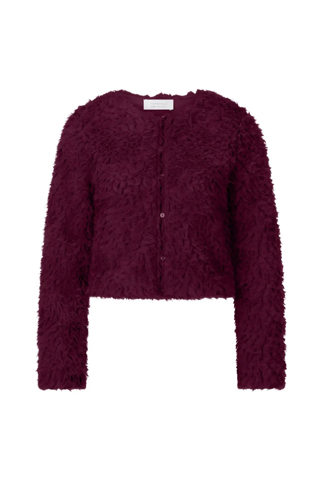 Rich & Royal Kurzjacke Ruby Glow