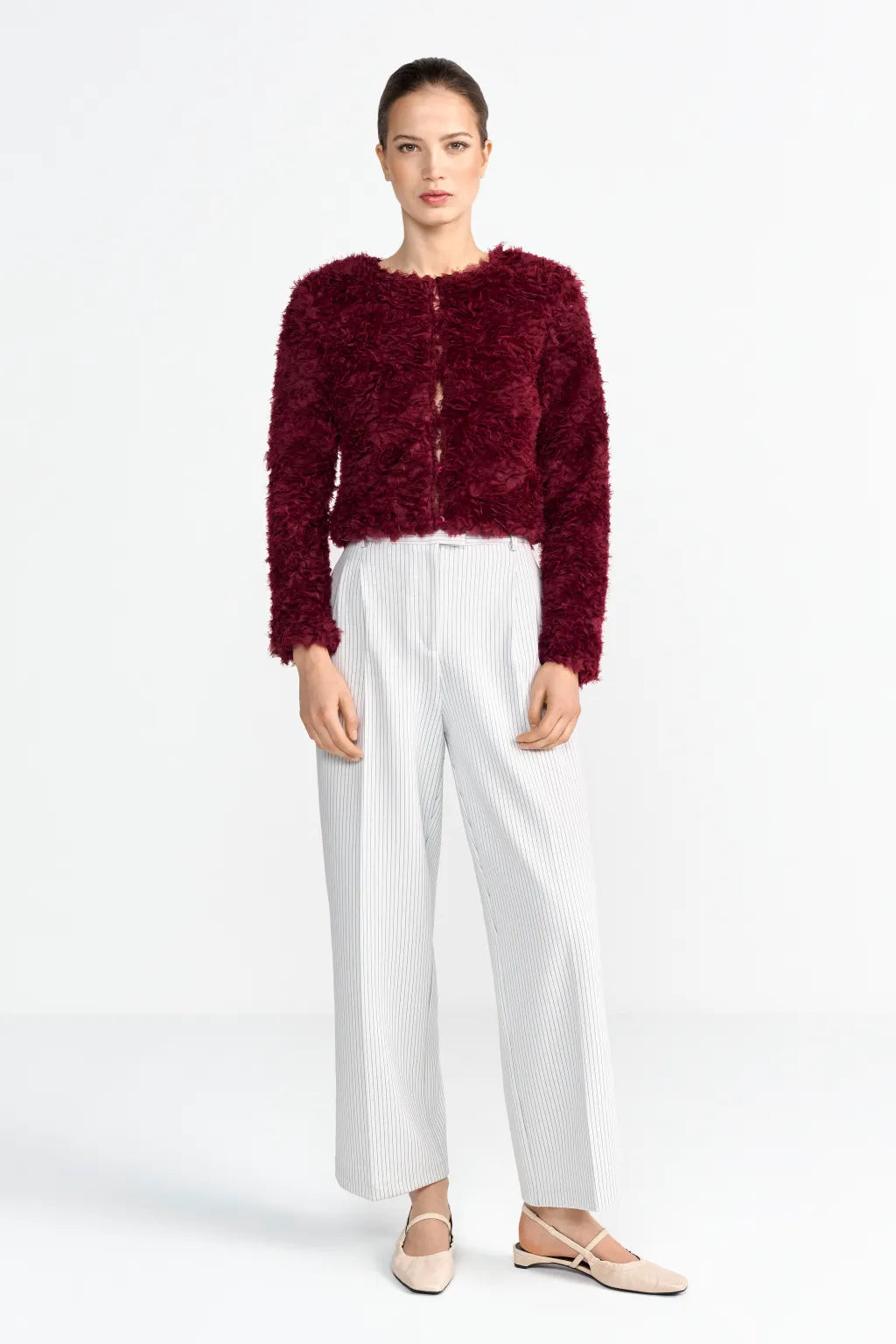 Rich & Royal Kurzjacke Ruby Glow