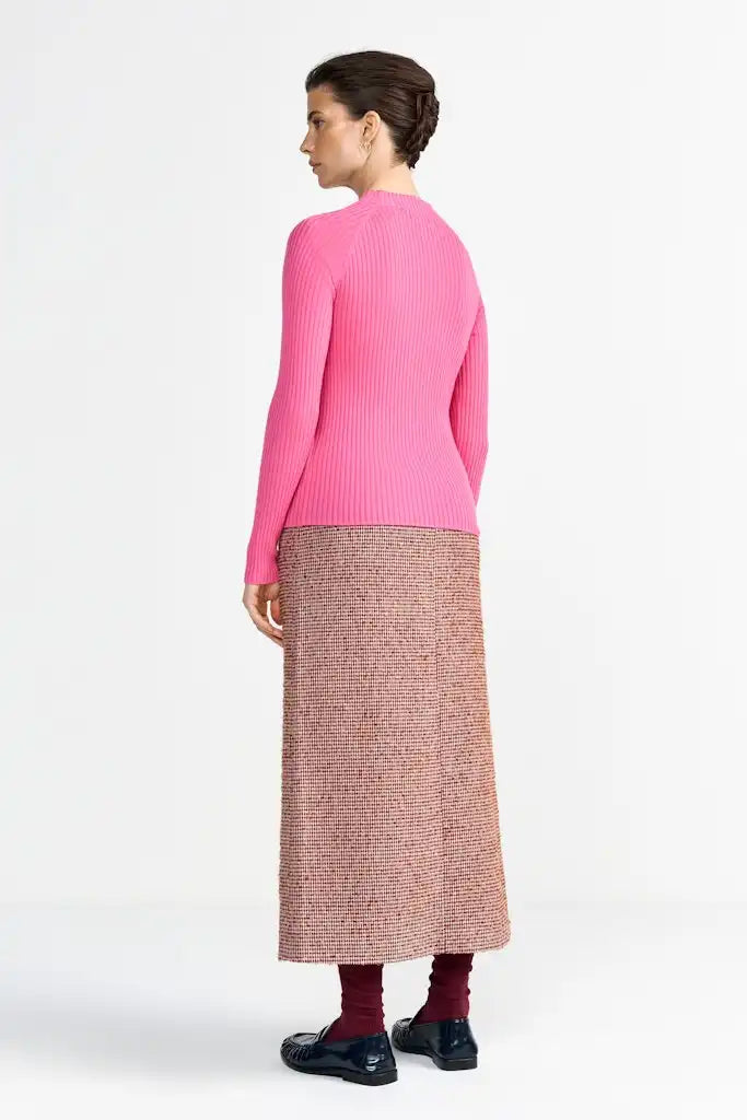 Rich & Royal Merino Rib Pink Radiance