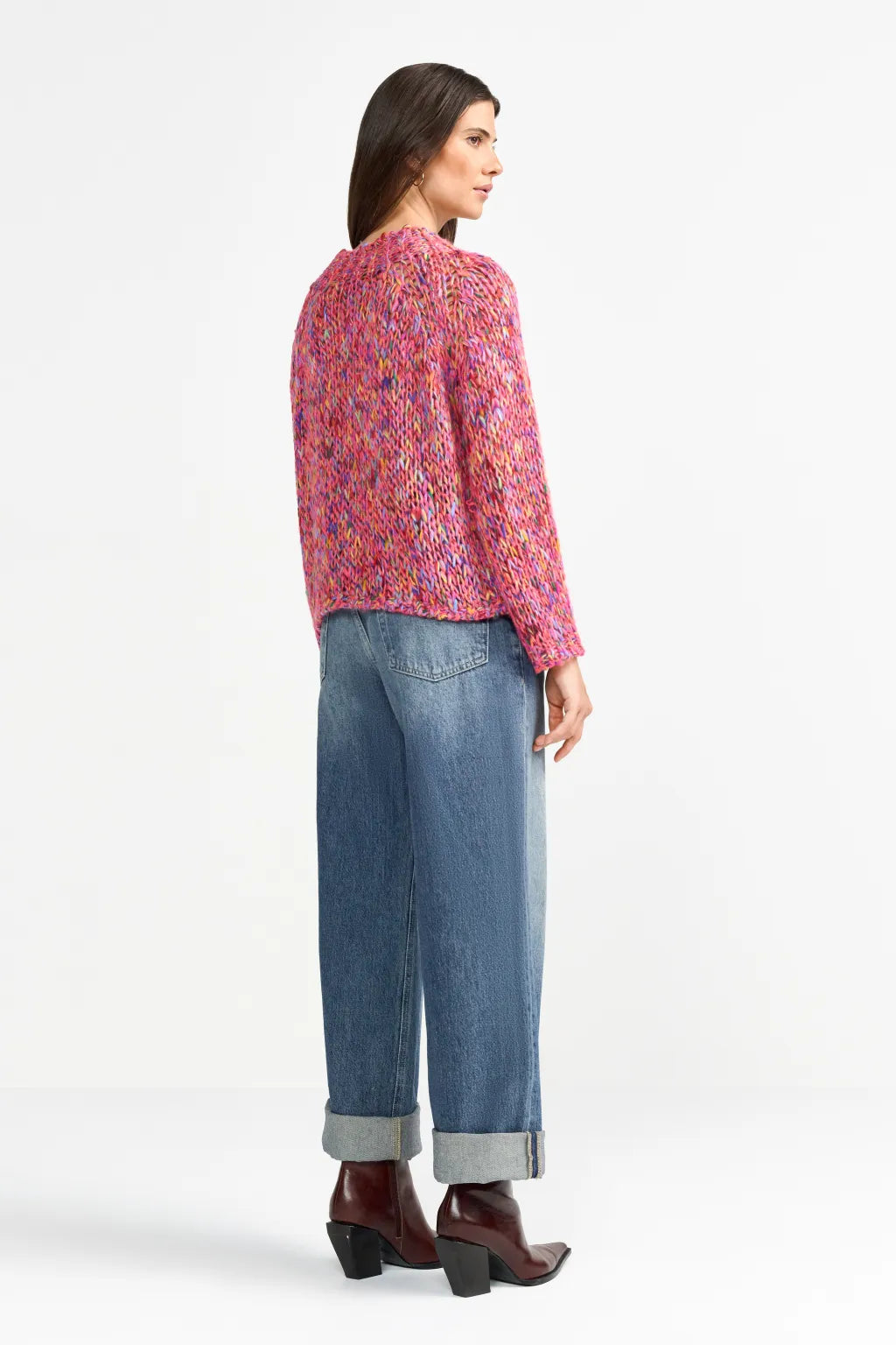 Rich & Royal Pullover Multicoloured Pink Radiance