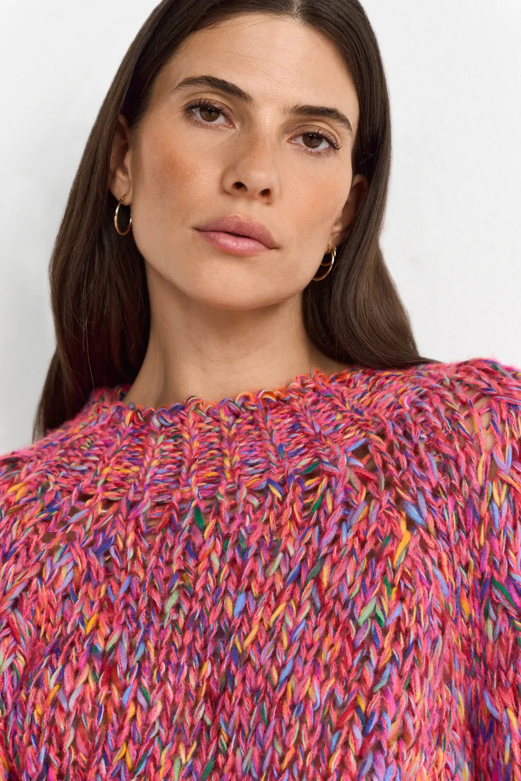 Rich & Royal Pullover Multicoloured Pink Radiance