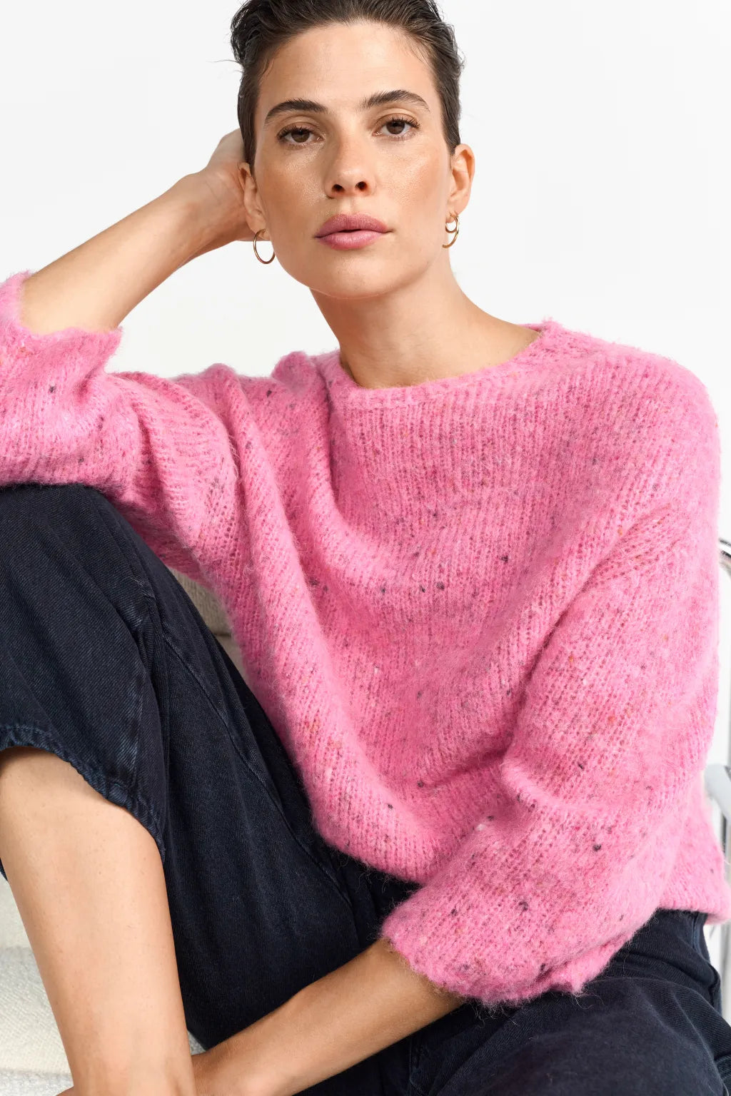 Rich & Royal Strickpullover Pink Radiance