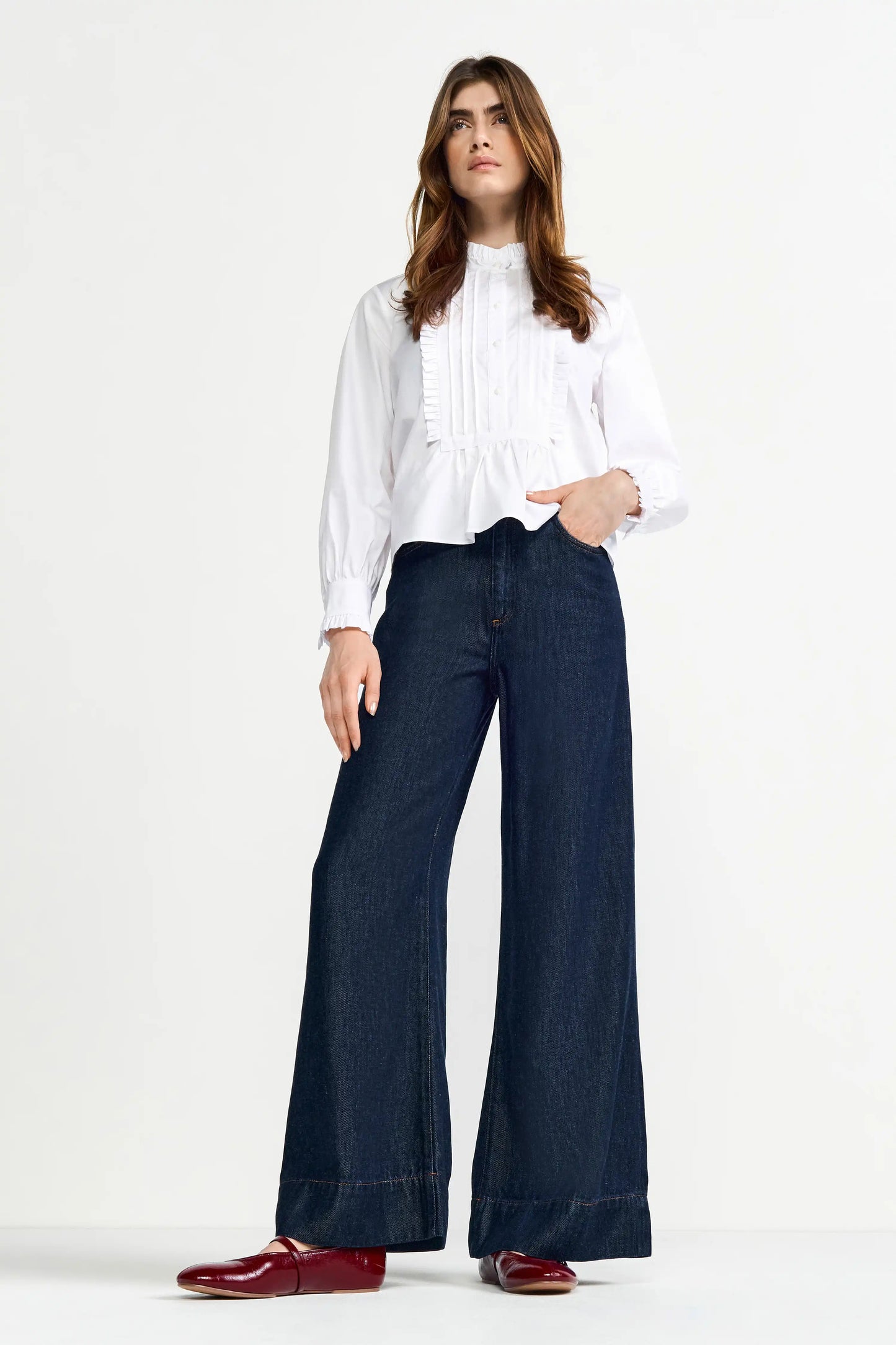 Rich & Royal Jeans Marlene in der Farbe Blue Denim