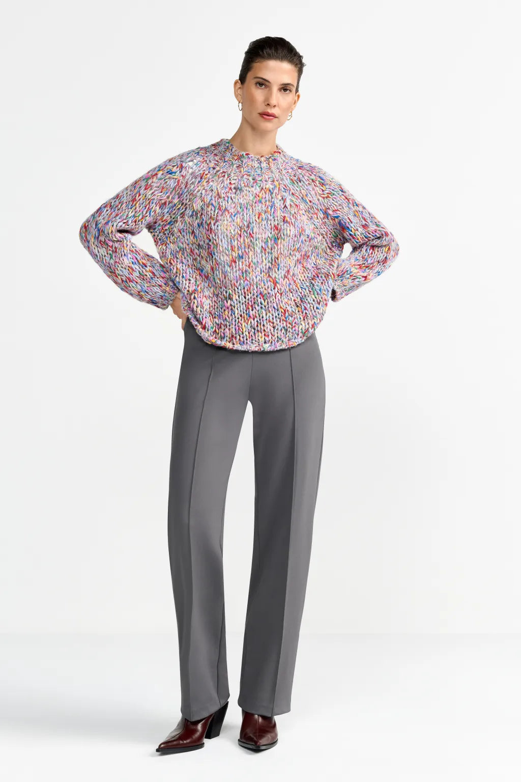 Rich & Royal Pullover Multicoloured Silver Mist