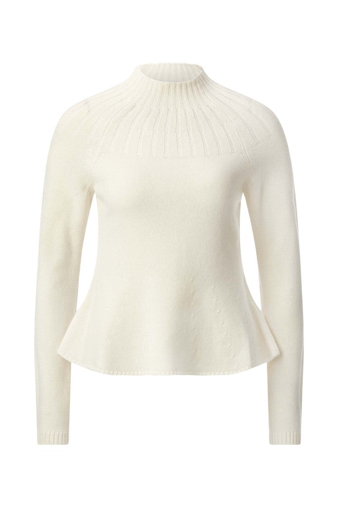 Rich & Royal Cashmere Peplum Jumper