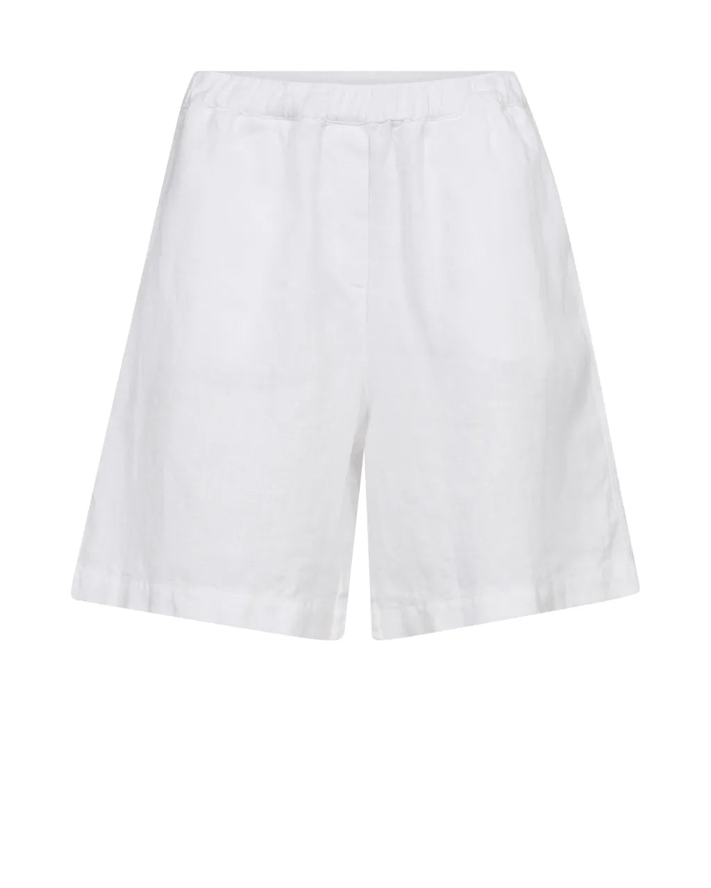 Mos Mosh Leinen Bermuda Shorts MMEmmie White