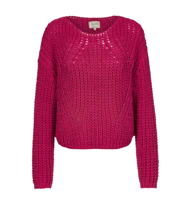 Herrlicher Pullover Hotpink