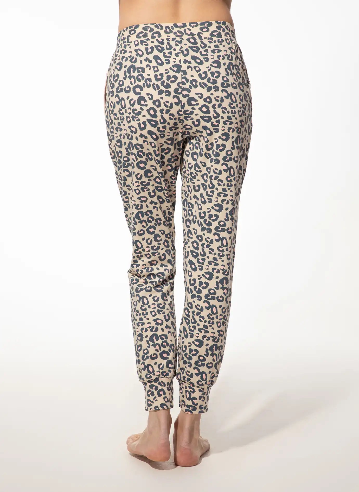 Short Stories Pyjama Hose lang in den Farben Beige/Rosa/Blau
