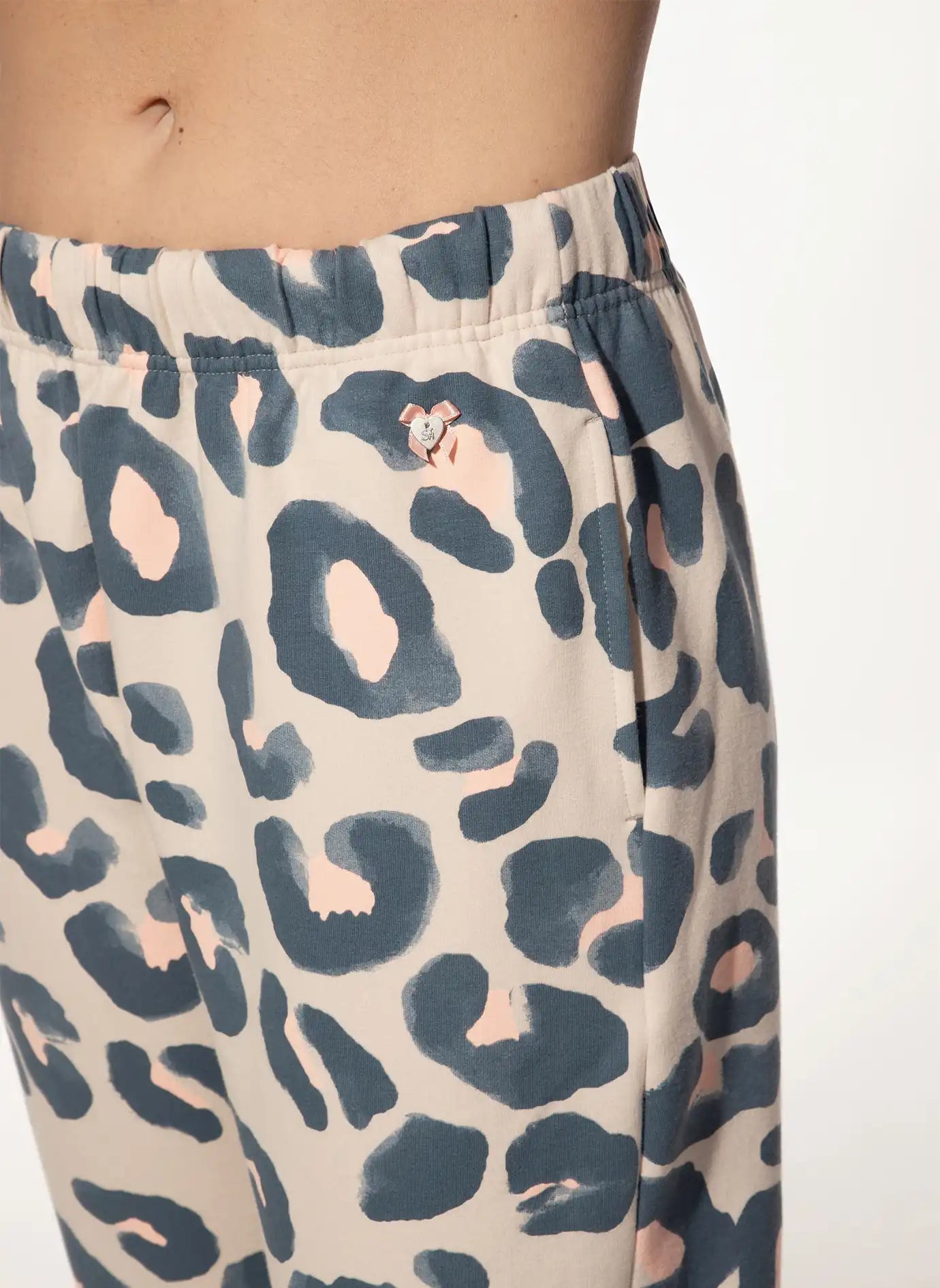 Short Stories Pyjama Hose Lang in der Farbe Beige/Rosa/Blau