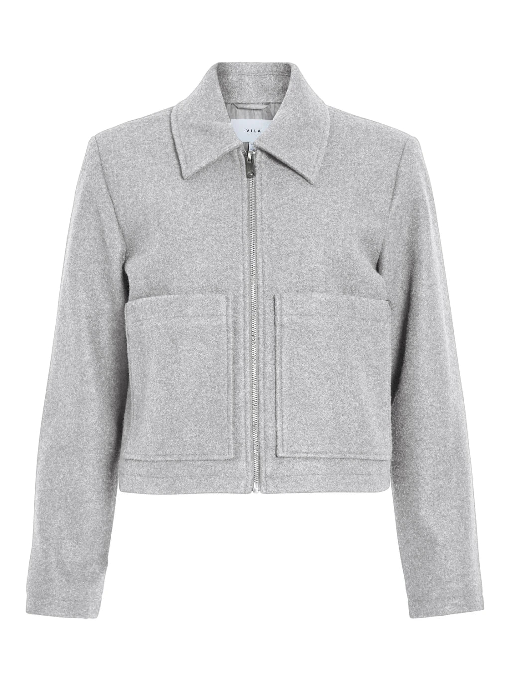 Vila Jacke VIJANNI in der Farbe Light Grey Melange